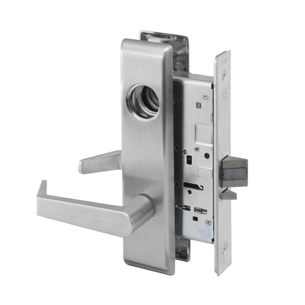 Yale Commercial Storeroom Mortise Lock with Augusta Lever and Camden Escutcheon with Para Keyway with 2815 8805FLAUCN626 - main